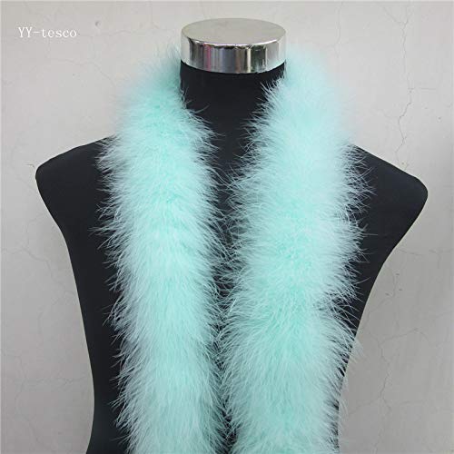 10M Turkey Feather Boa Scarf - Soft Pink Feather Scarf for Women, Wedding Accessories, Party Decor, Costume & Dance Performances | Elegant Fashion Statement for Special Occasions
