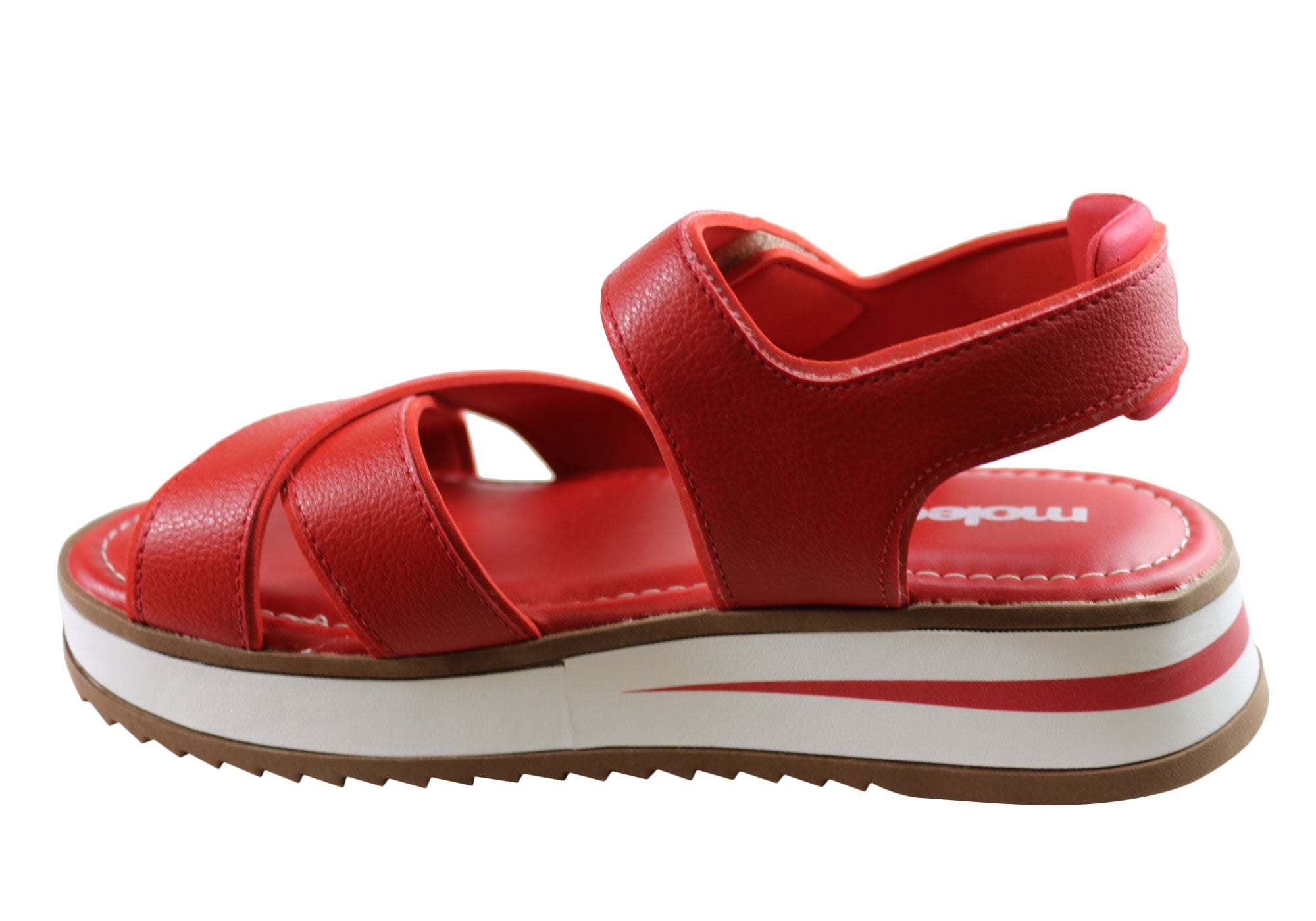 Moleca Popi Women's Comfortable Sandals - Brazilian Made Summer Beach Sandals for Walking, Travel & Casual Outfits