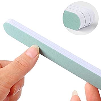 Trendy Two-Way Nail Buffer & File Set - Professional Nail Shine Scrubber & Manicure Kit (HSB-1) for Salon & Home Nail Care