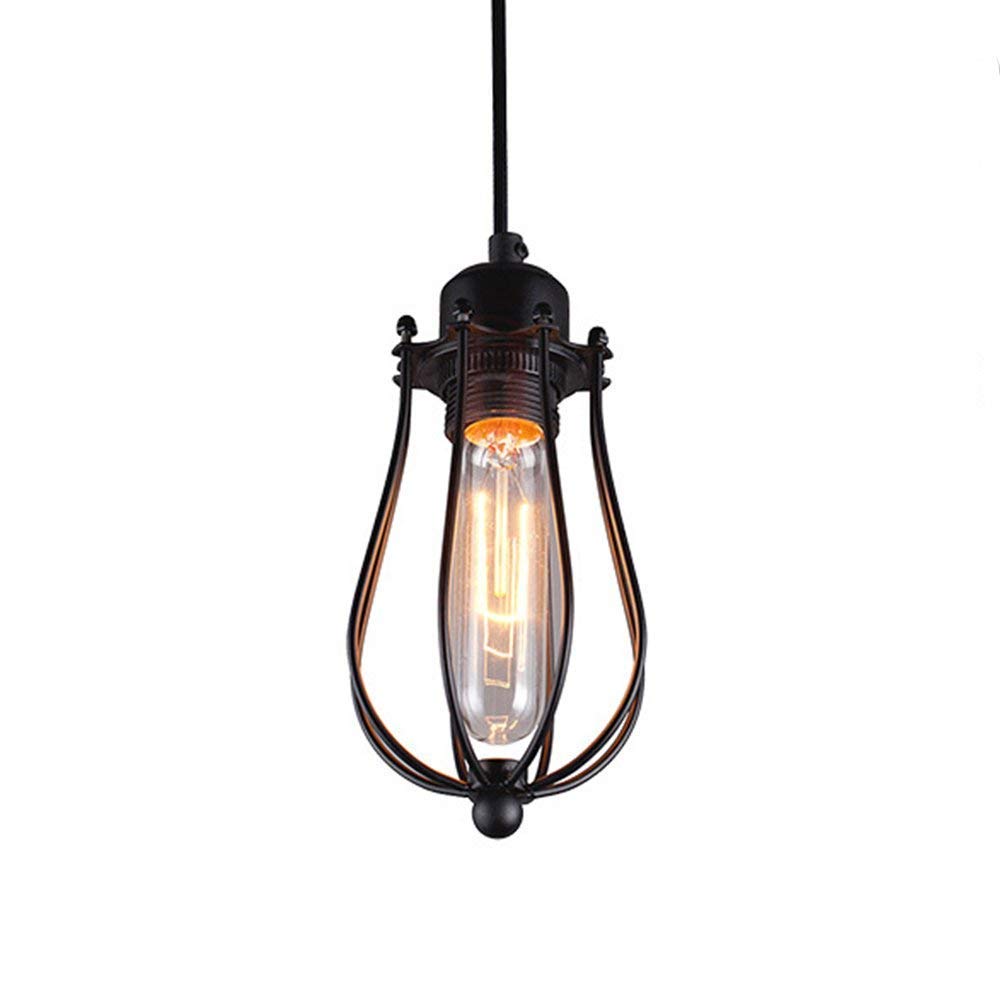 Vintage Industrial Ceiling Lamp - Rustic Chandelier Lighting for Loft, Farmhouse & Restaurant Decor - Perfect for Living Room, Bedroom & Dining Room Lighting
