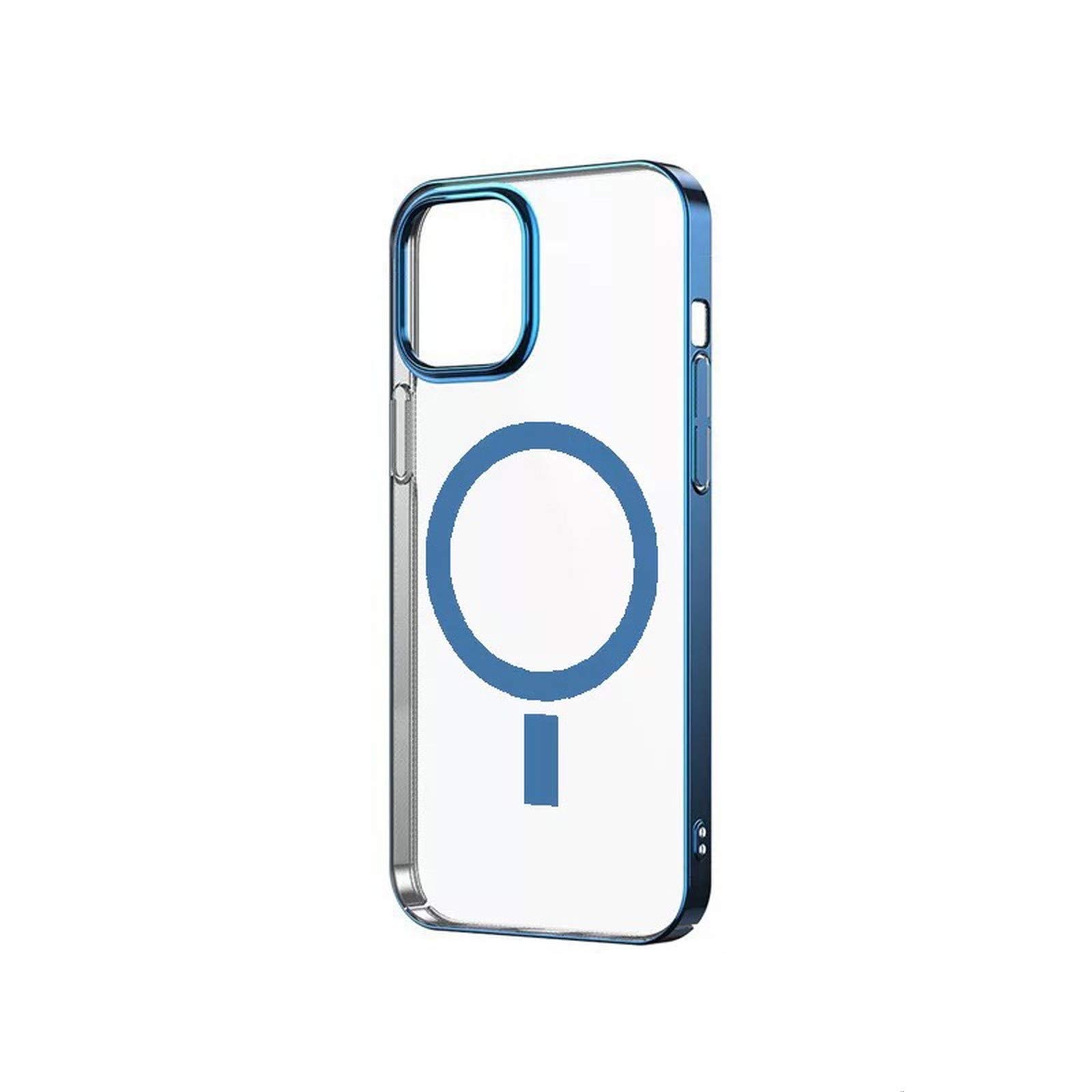 Magnetic Case for iPhone 12/12 Pro Max/12 Mini - Magsafe Compatible, Slim Protective Cover with Wireless Charging | Perfect for Home, Office & Travel Use