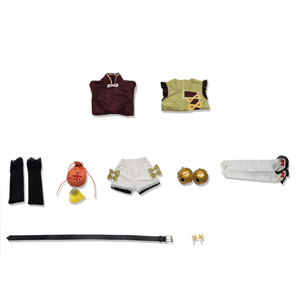 Genshin Impact Yaoyao Cosplay Costume - Anime Game Character Dress for Halloween, Conventions & Cosplay Events