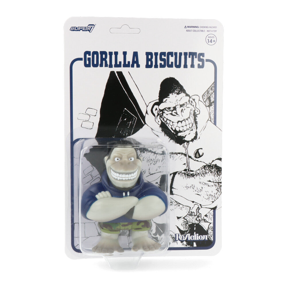 Gorilla Biscuits Punk Rock Band ReAction Figure – Collectible Music Memorabilia for Fans & Punk Enthusiasts | Perfect for Display, Gifts & Music Themed Decor