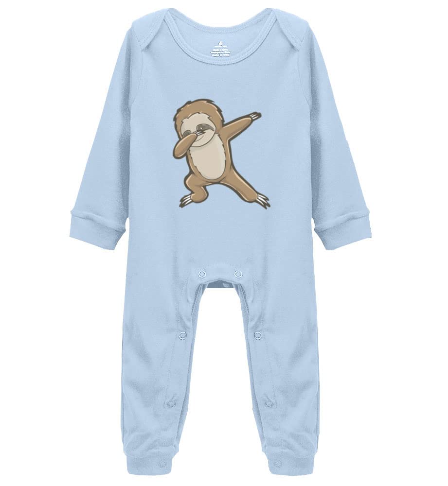 Adorable Sloth Dabbing Baby Bodysuit - Cute Infant Romper for Boys & Girls | Perfect for Playtime, Photo Shoots & Everyday Wear