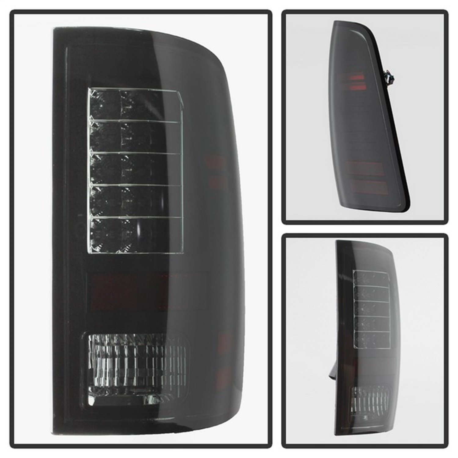 Spyder Auto 5078124 LED Tail Lights Black/Smoked - High-Performance Brake Lights for Trucks & SUVs
