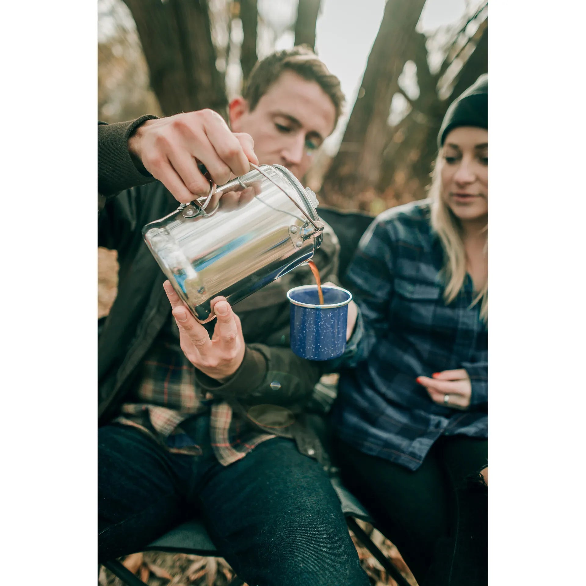 Premium 20-Cup Aluminum Percolator Coffee Pot - Stovetop Brewer for Camping, RV & Large Gatherings - Durable & Fast-Brewing Coffee Maker for Outdoor Adventures & Family Events
