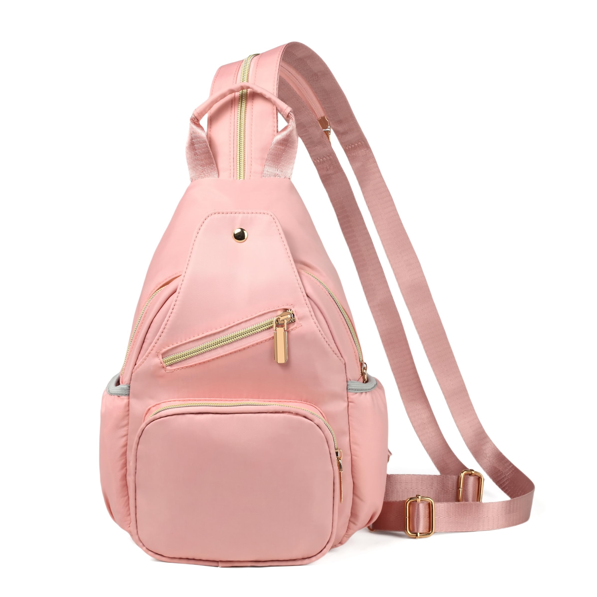 Convertible Crossbody Sling Bag - Small Travel Backpack for Women & Men | Lightweight Mini Daypack for Hiking, Work, School & Daily Use