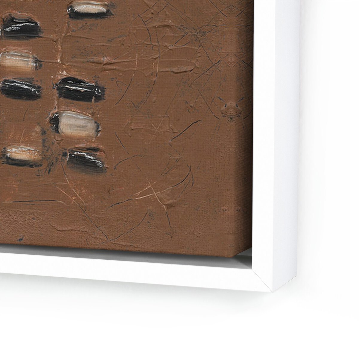 Jamie Beckwith Adobe 48x48 White Maple Wall Panel - Perfect for Modern Home & Office Decor