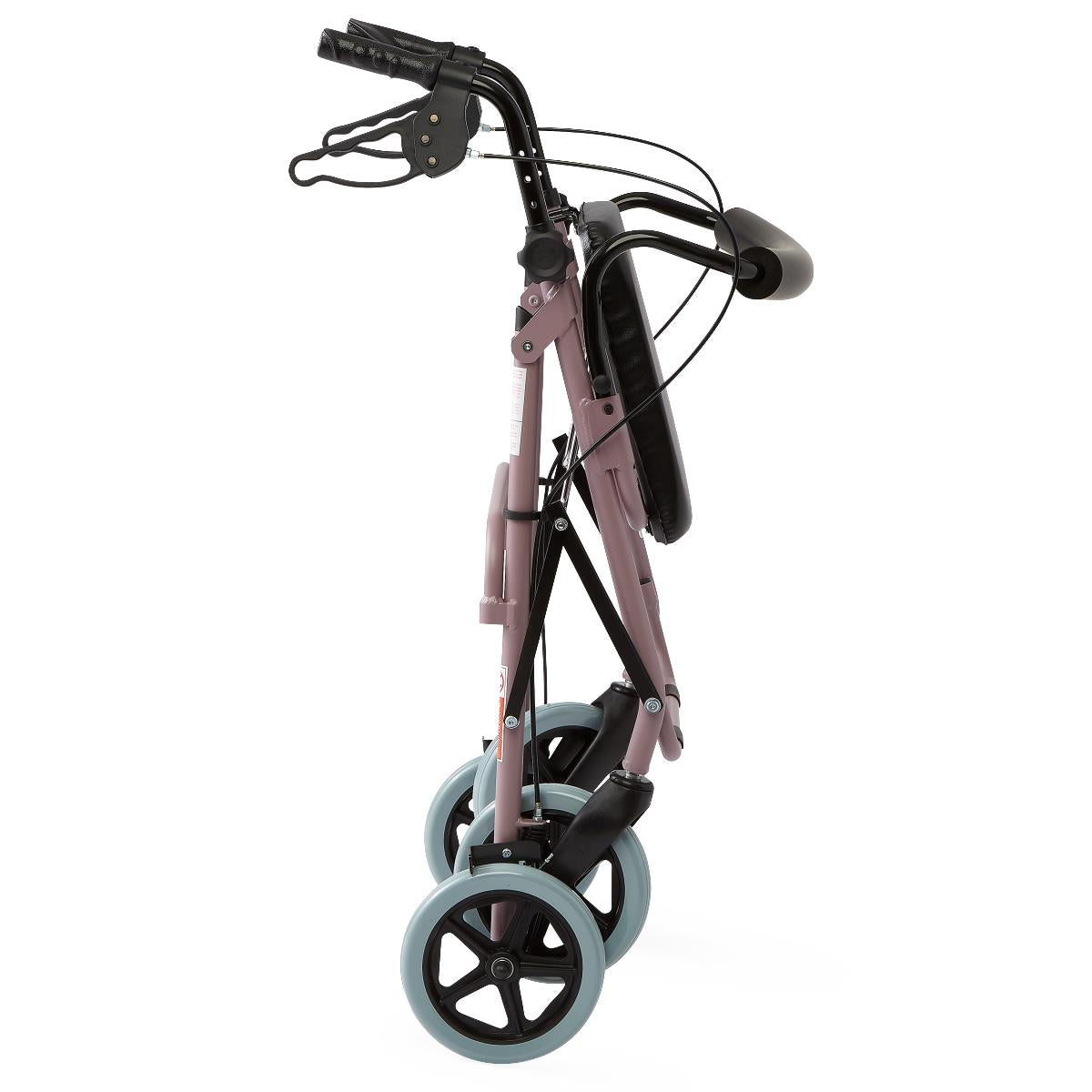 Guardian Deluxe 8-Wheel Rollator Walker for Seniors & Adults - Lightweight Mobility Aid with Seat & Basket for Indoor & Outdoor Use