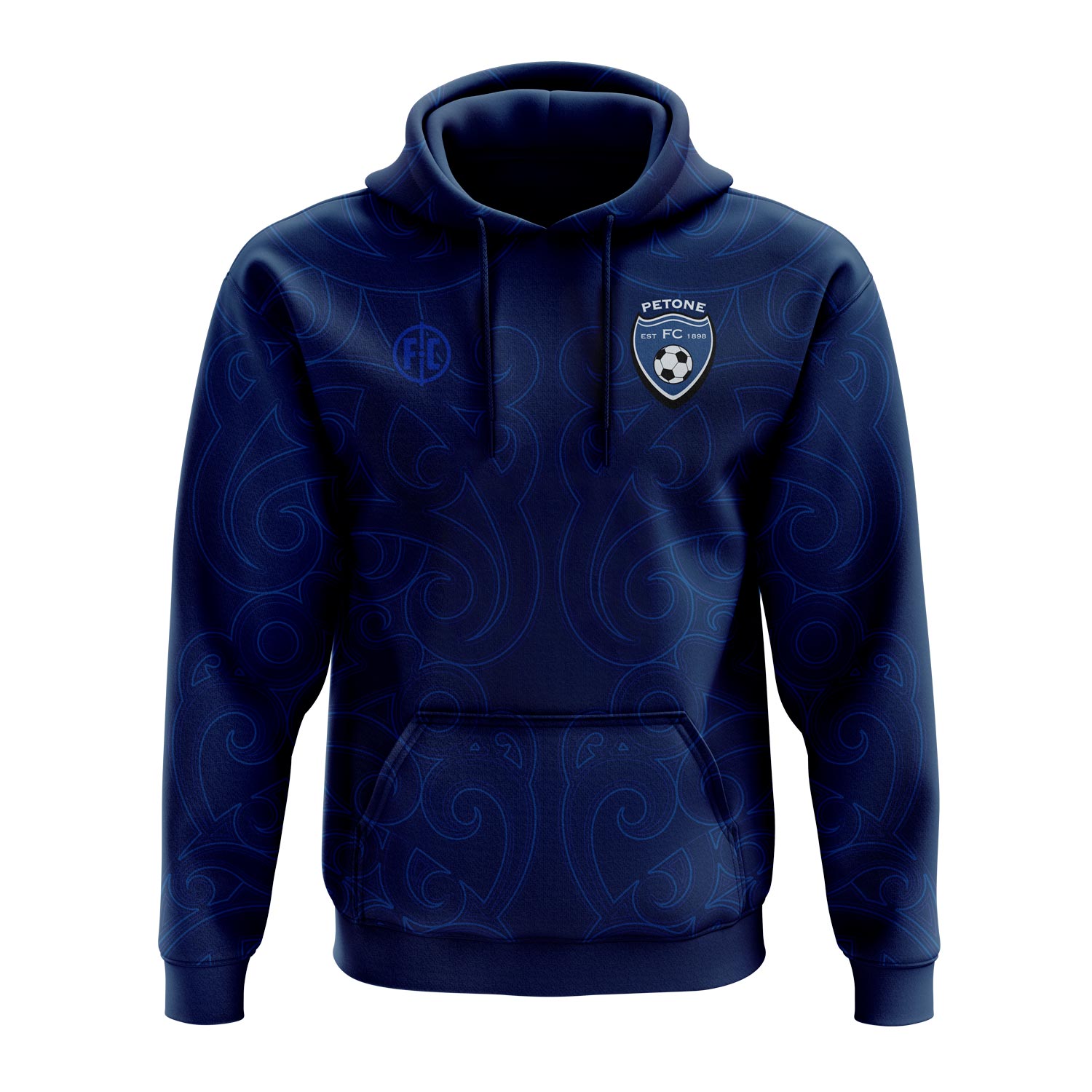 Petone Junior Club Hoodie for Boys & Girls - Des Smith Athletic Wear - Comfortable Cotton Pullover for School, Sports & Casual Outfits
