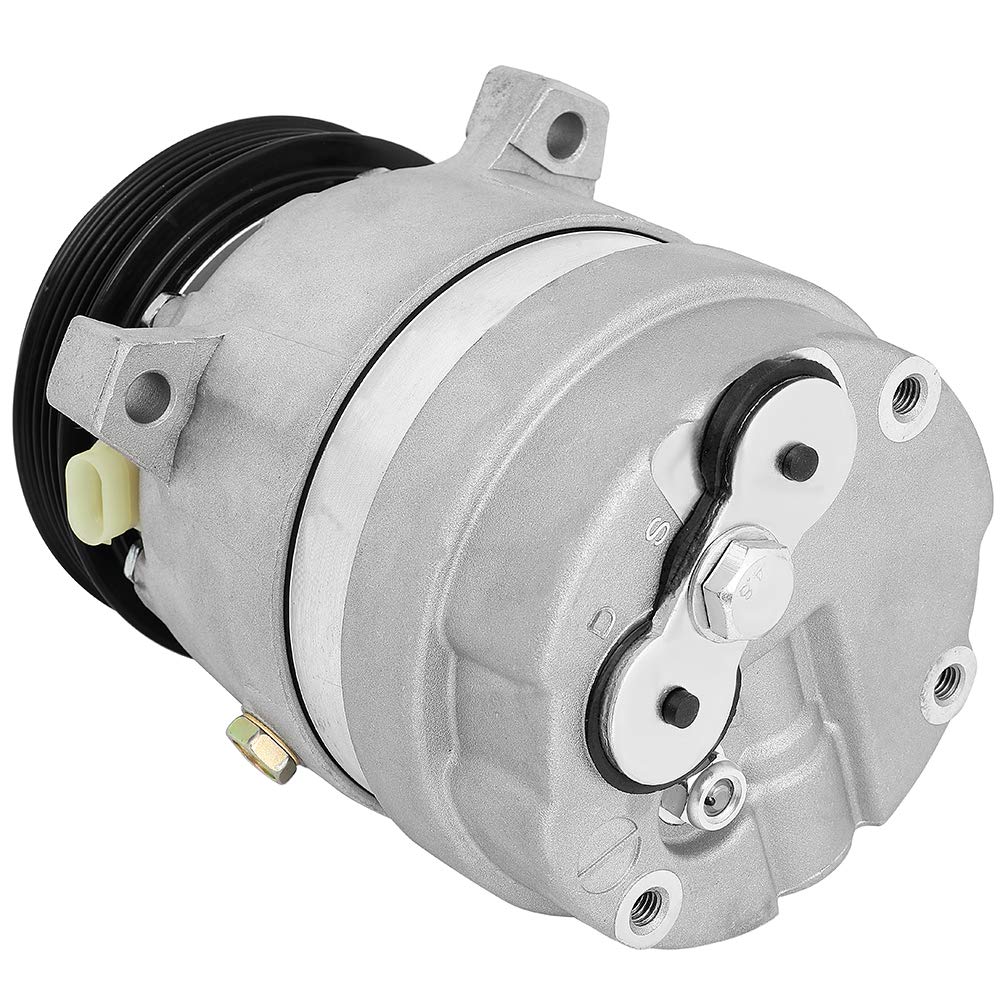 ROADFAR AC Compressor for 1994-1995 Chevrolet Cavalier 2.3L & Oldsmobile Achieva 2.3L - High Performance Air Conditioning Compressor for Smooth Cooling in Summer Drives