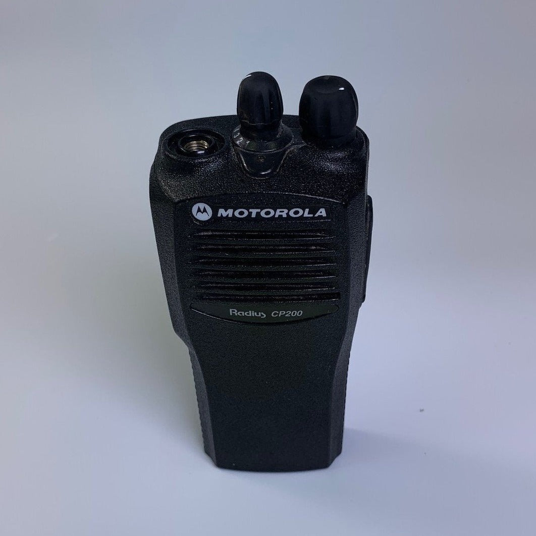 Motorola CP200 AAH50RDC9AA1AN UHF Two-Way Radio - Long Range Communication for Construction, Security & Outdoor Adventures
