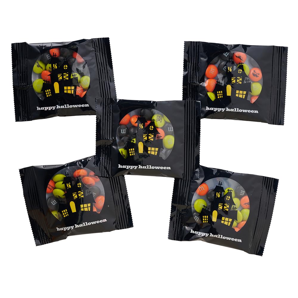 M&M'S Halloween Trick-or-Treat Candy - 30 Pack Bulk Candy for Halloween Parties, Trick or Treat Bags & Holiday Favors - Perfect for Classroom Treats, Office Celebrations & Spooky Snacks