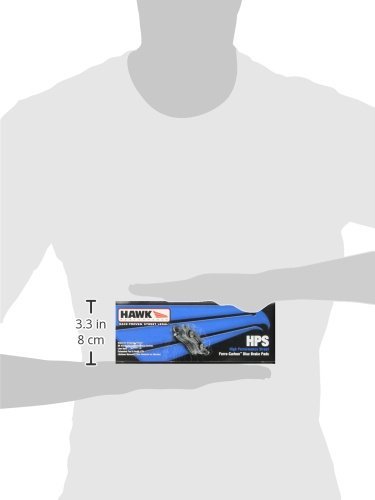 HB574F.636 HPS Performance Street Brake Pads - High Performance Braking for Sports Cars & Daily Driving | Perfect for Track Days, Commuting & Aggressive Street Use