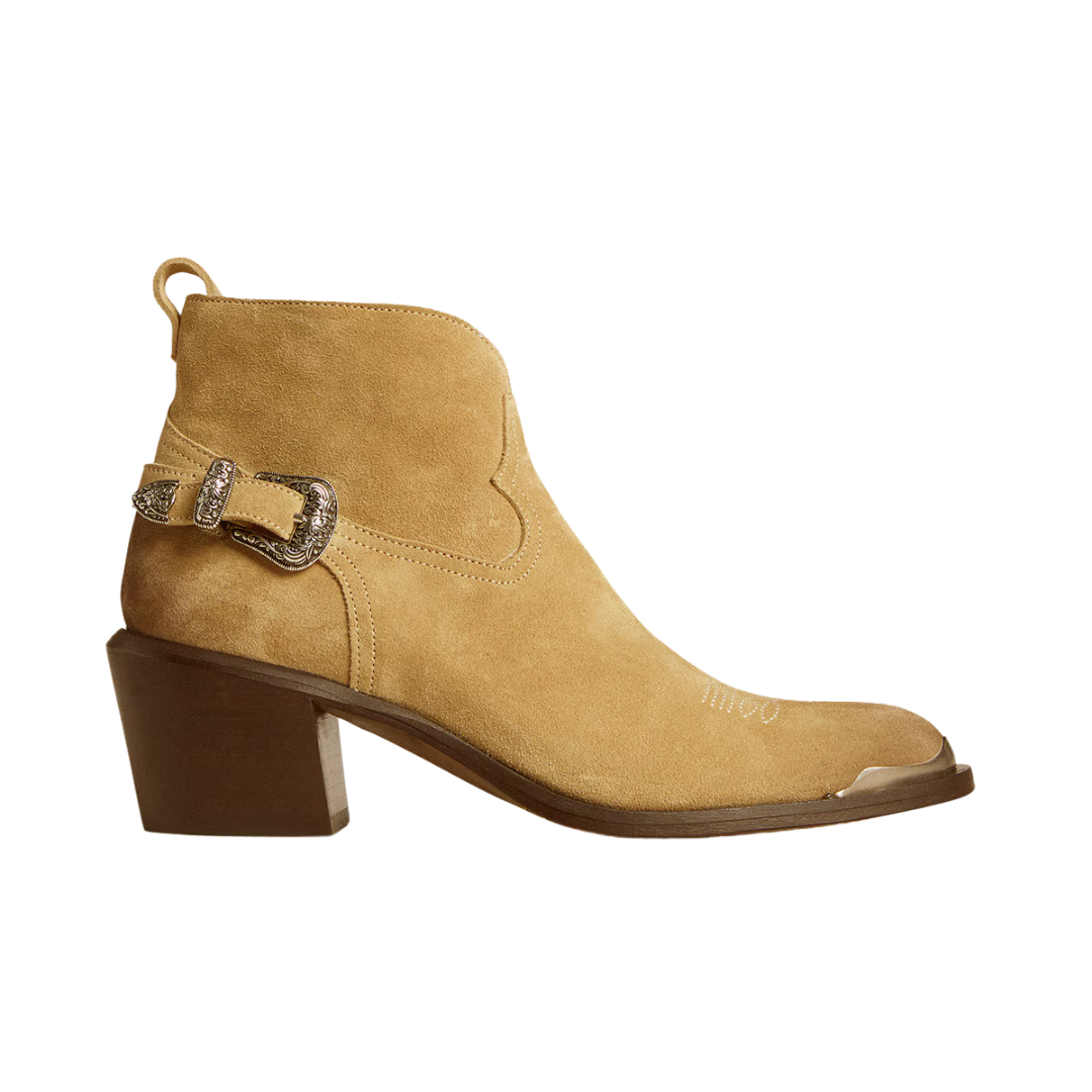 Stylish Buckle Patty Boots for Women - Fashionable Ankle Boots with Adjustable Straps | Perfect for Casual Outfits, Office Wear & Date Nights