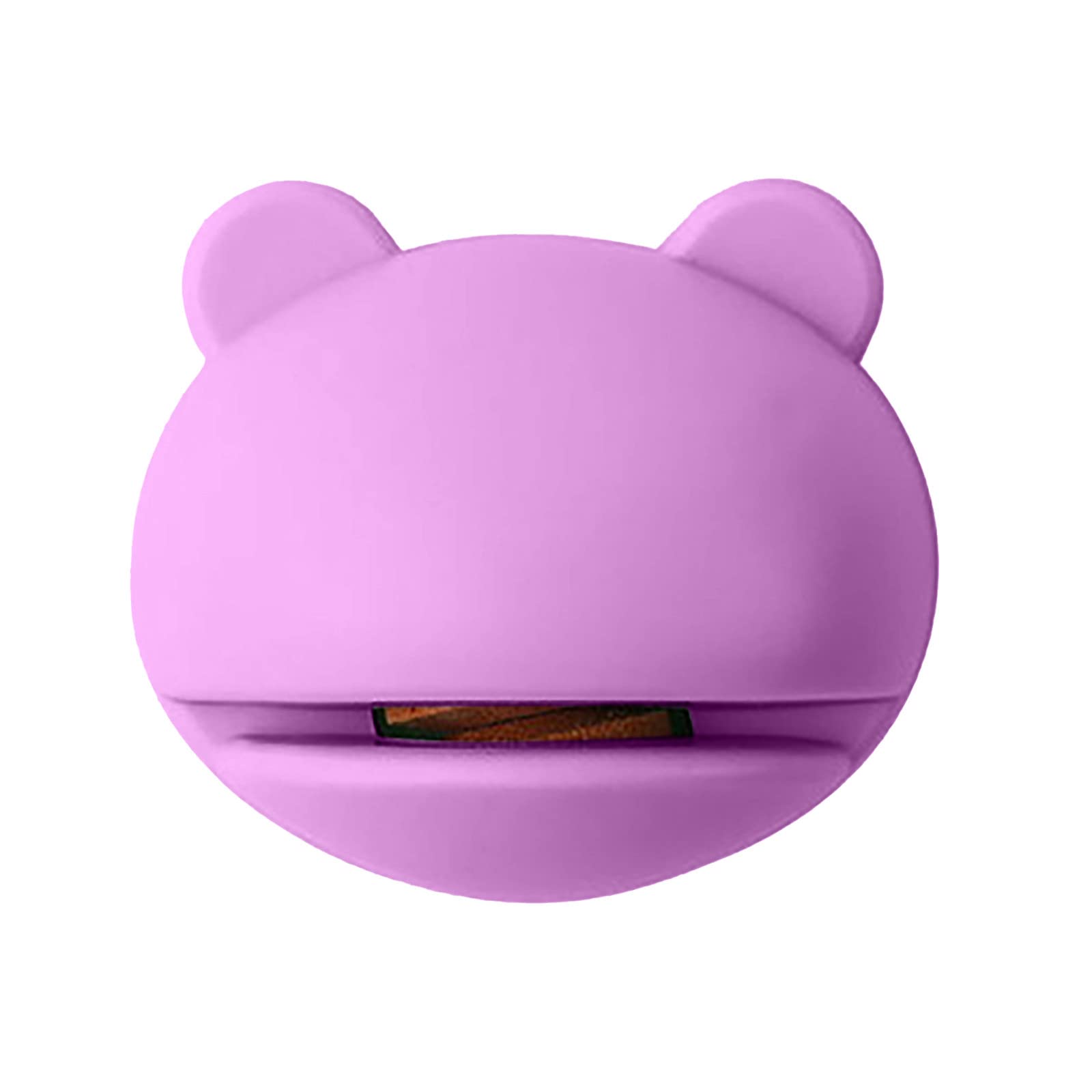 Mini Cute Frogs Sharpening Stone - Purple Kitchen Knife Sharpener for Household, Fruit, and Countertop Use - Perfect for Kitchen Gadgets and Knife Holders