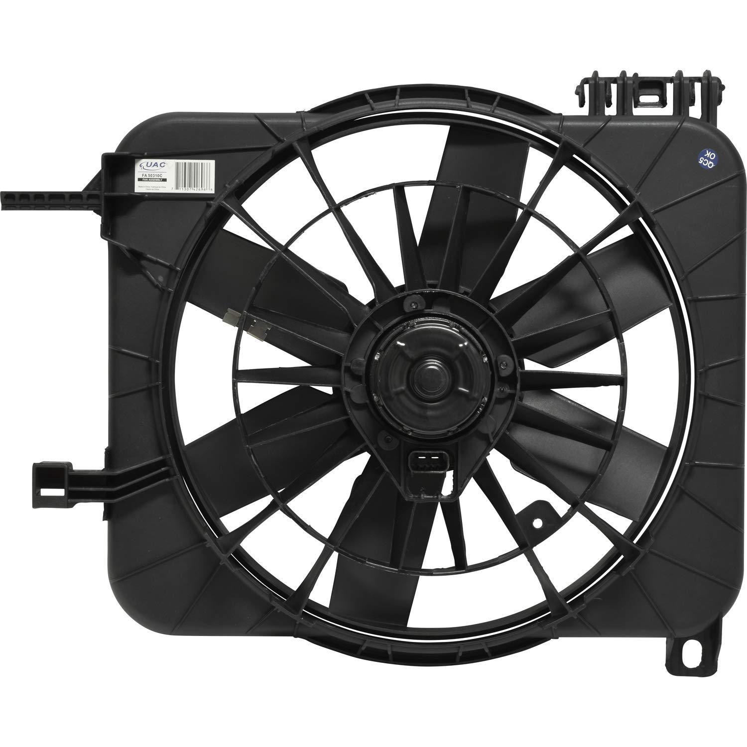 High-Performance HVAC A/C Radiator Fan - Universal Car Cooling System Replacement Part for Efficient Heat Dissipation | Perfect for Automotive Repair, AC Maintenance & Engine Overheating Prevention