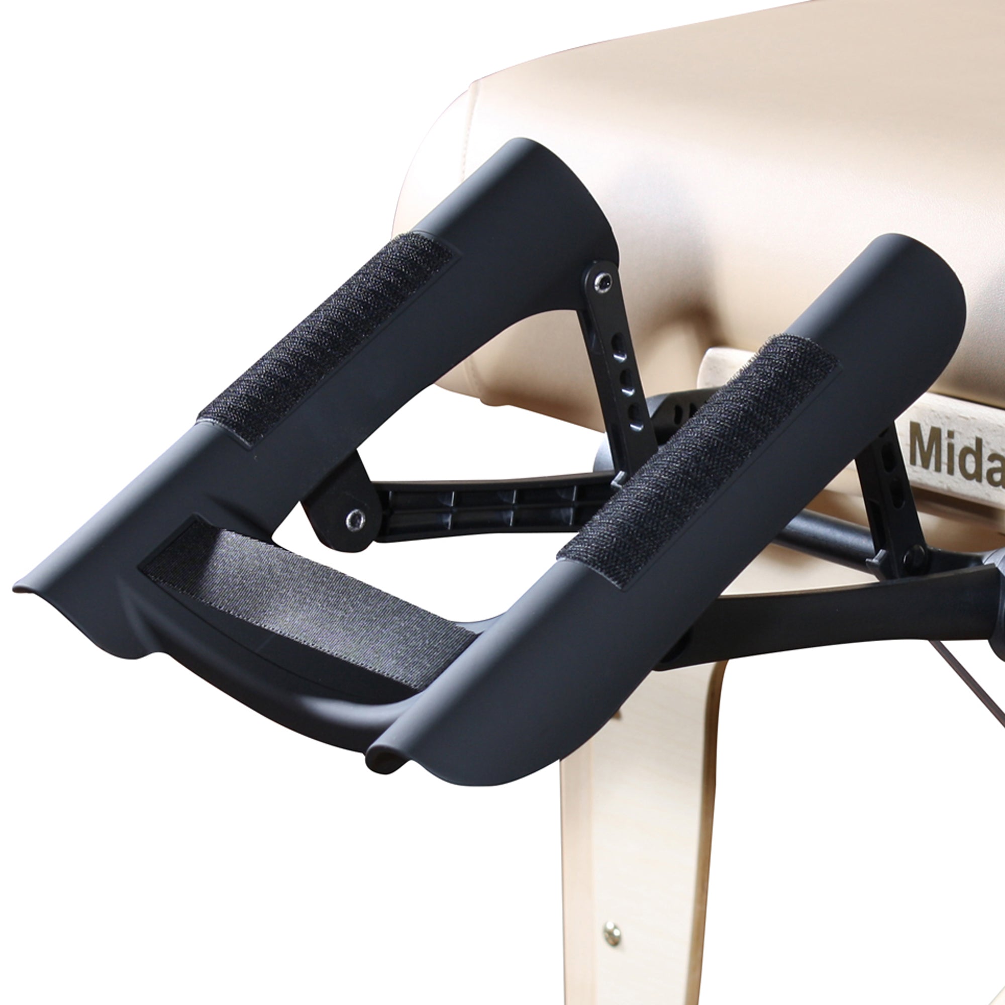 Premium MASTER MASSAGE Adjustable Ergonomic Massage Table with Face Cradle & Ultra Plush Face Cushion - Black - Professional Spa & Home Massage Therapy Equipment for Relaxation