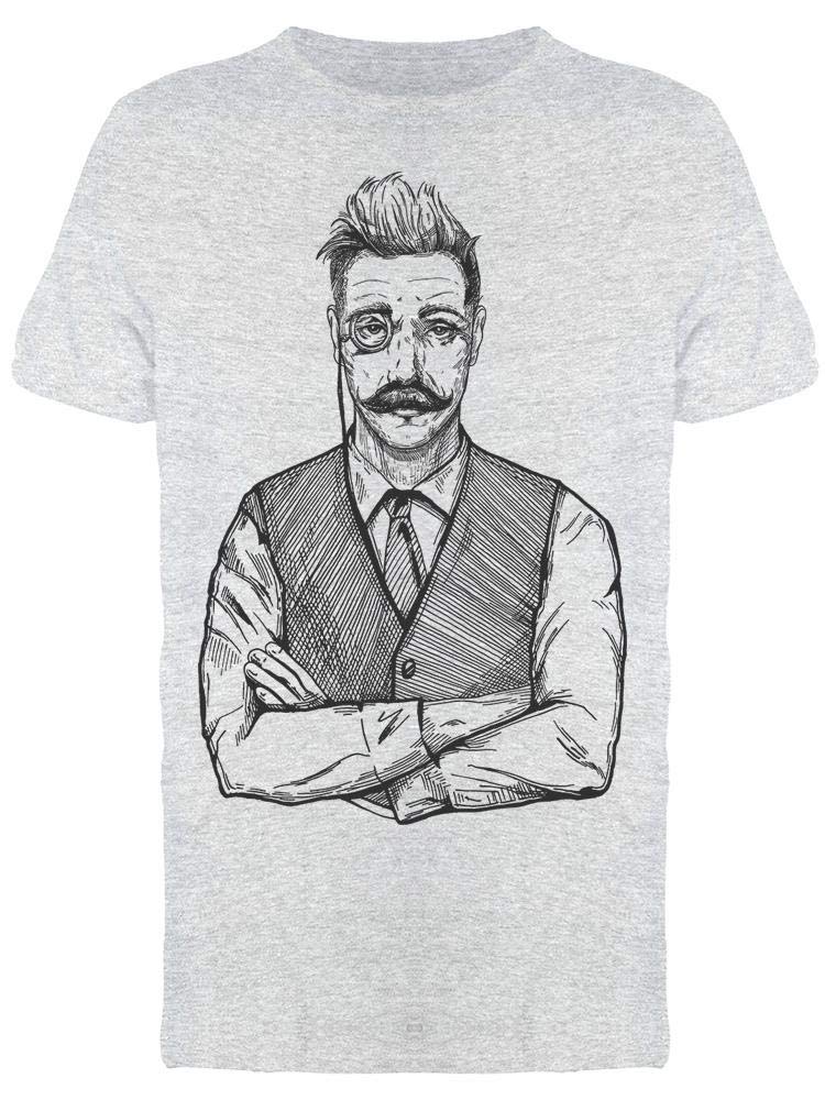 Smartprints Men's Monocycle Graphic T-Shirt - Trendy & Comfortable Cotton Tee for Casual Wear, Biking & Urban Fashion