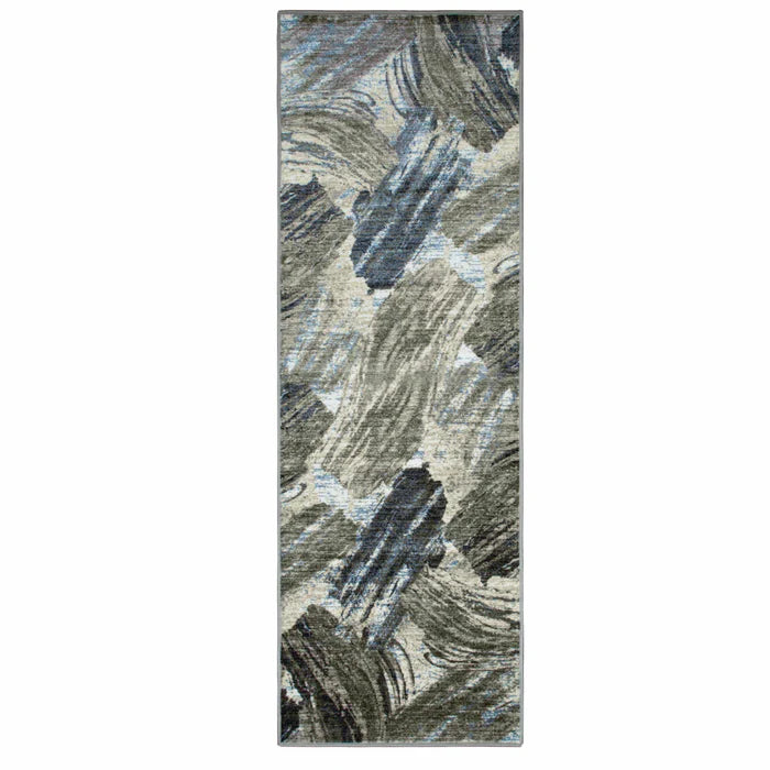 Xander Modern Abstract Indoor Area Rug - Soft Non-Slip Living Room Carpet for Bedroom, Dorm & Home Decor | Boho Chic Design for Cozy Spaces
