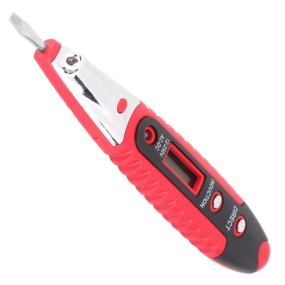 Non-Contact Voltage Tester Pen - AC 12V-1000V Electrical Detector with LED Light & Audible Alarm for Home Safety - Perfect for Electricians, DIY Home Repairs and Circuit Testing