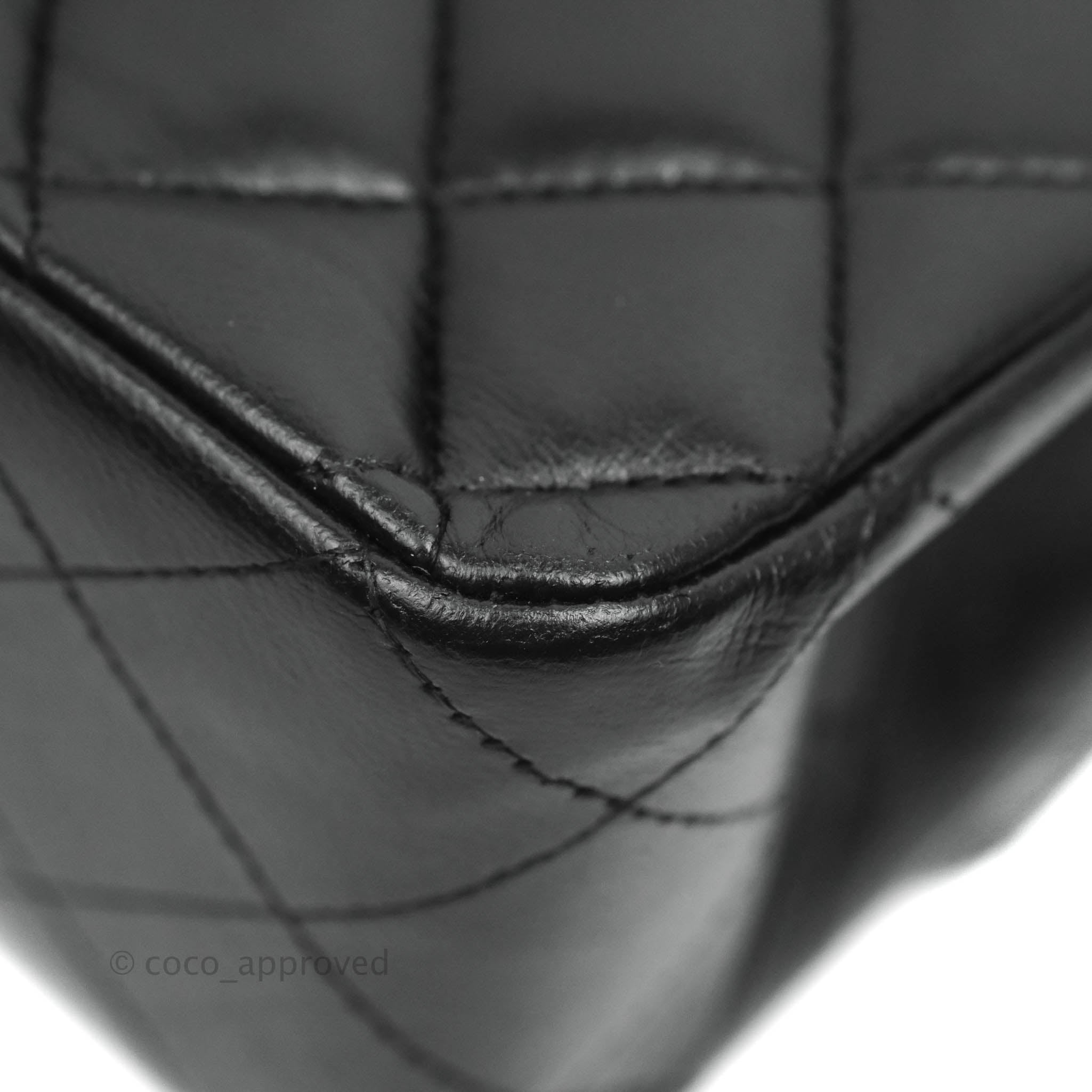 Chanel Classic Medium Double Flap Bag - Black Lambskin Leather with Gold Hardware | Luxury Handbag for Women, Perfect for Work, Evening & Special Occasions