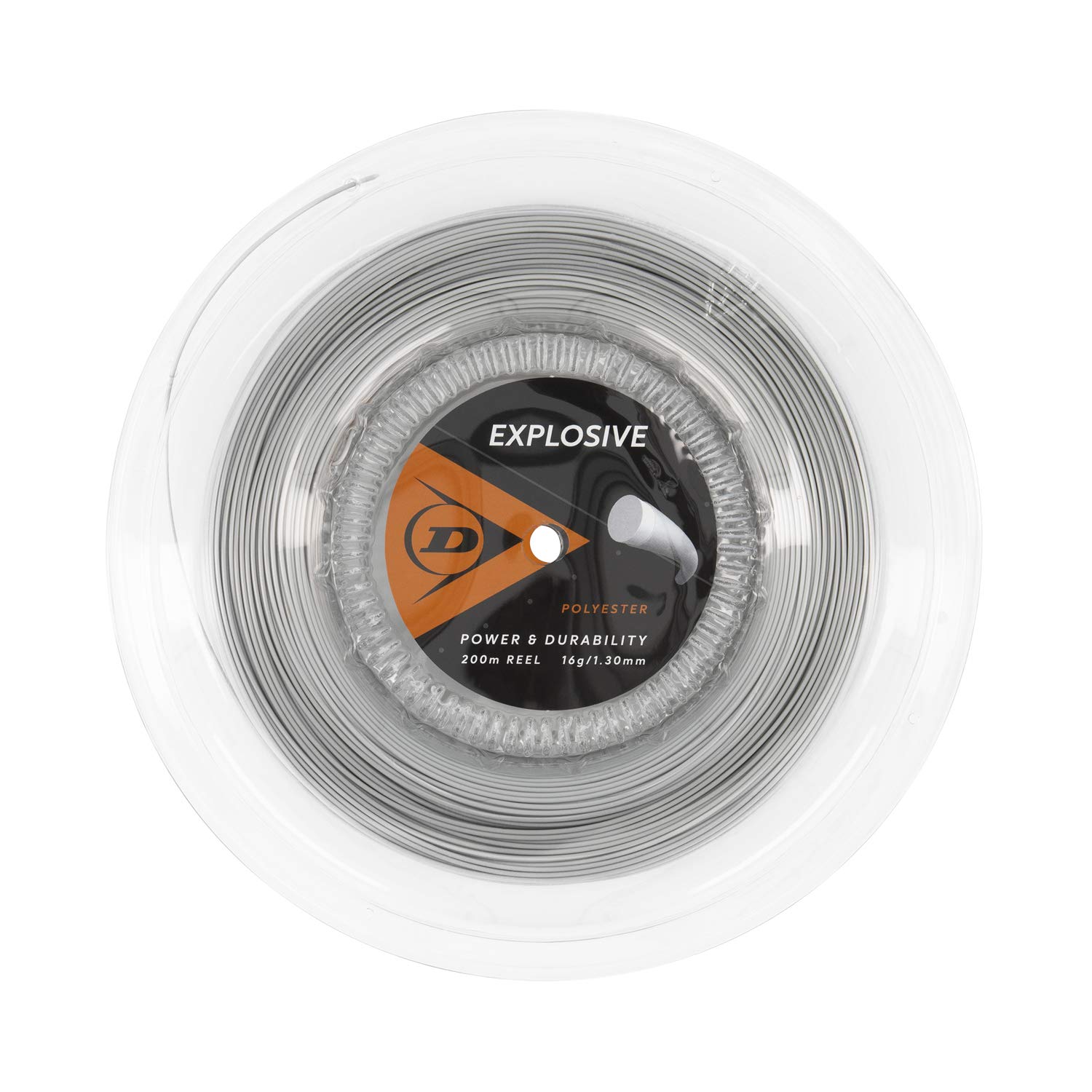 Dunlop Sports Explosive Polyester Tennis String - High Performance Tennis Racket Strings for Power & Control | Perfect for Competitive Play & Training Sessions