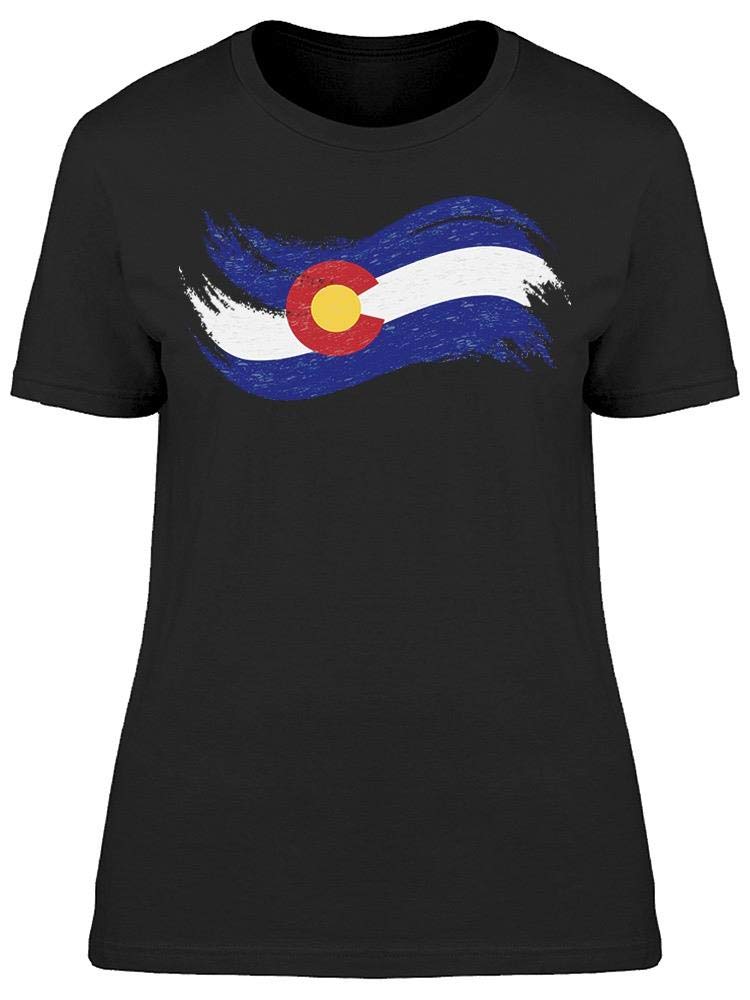 Colorado State Flag T-Shirt for Women - Patriotic & Stylish Apparel for Casual Wear, Travel & Outdoor Activities