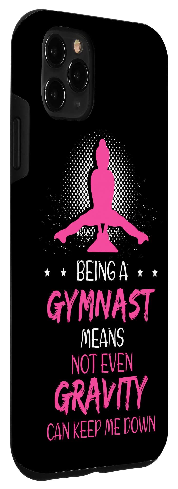 iPhone 11 Pro Max Cute Cheerleader Case - Girls Gymnastics Phone Cover with Love & Pride Design - Perfect for Cheerleading Competitions, School Events & Sports Enthusiasts