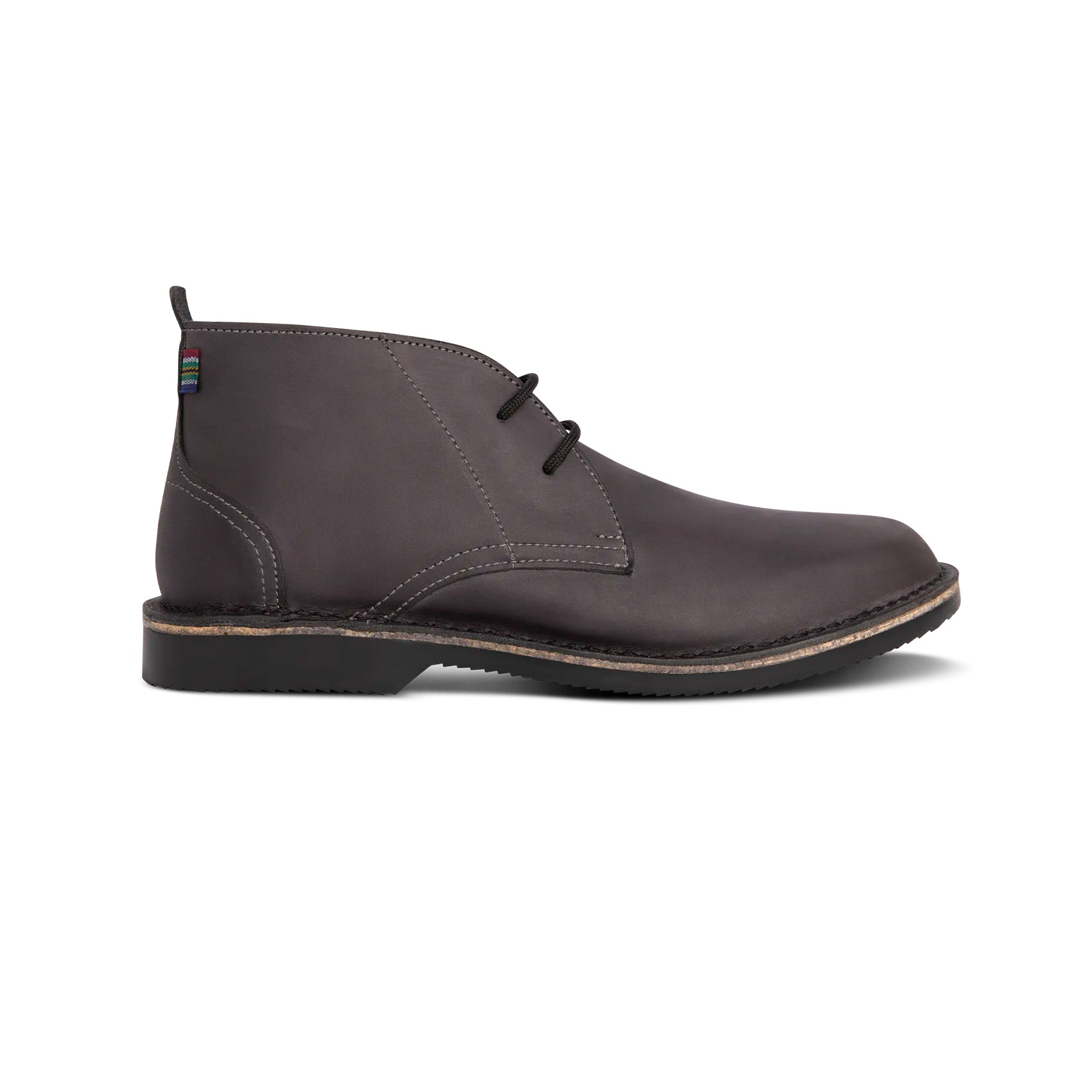 Premium Veldskoen Chukka Boots for Men - Comfortable Leather Shoes with Charcoal Sole | Ideal for Casual Wear, Outdoor Adventures & Travel