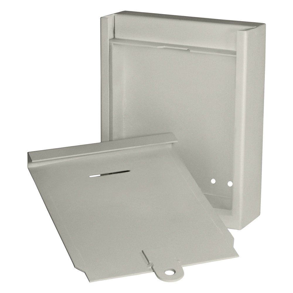 Metal Donation Box with Lock - Secure Collection & Ticket Box for Events & Voting