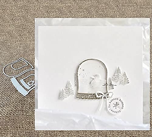 HAS Mountain Metal Stencil Die Cuts - Premium Crafting Dies for Scrapbooking, Card Making, and Paper Crafts | Perfect for DIY Albums, Greeting Cards, and Home Decor | Memorial Day Clearance Sale (Design B)
