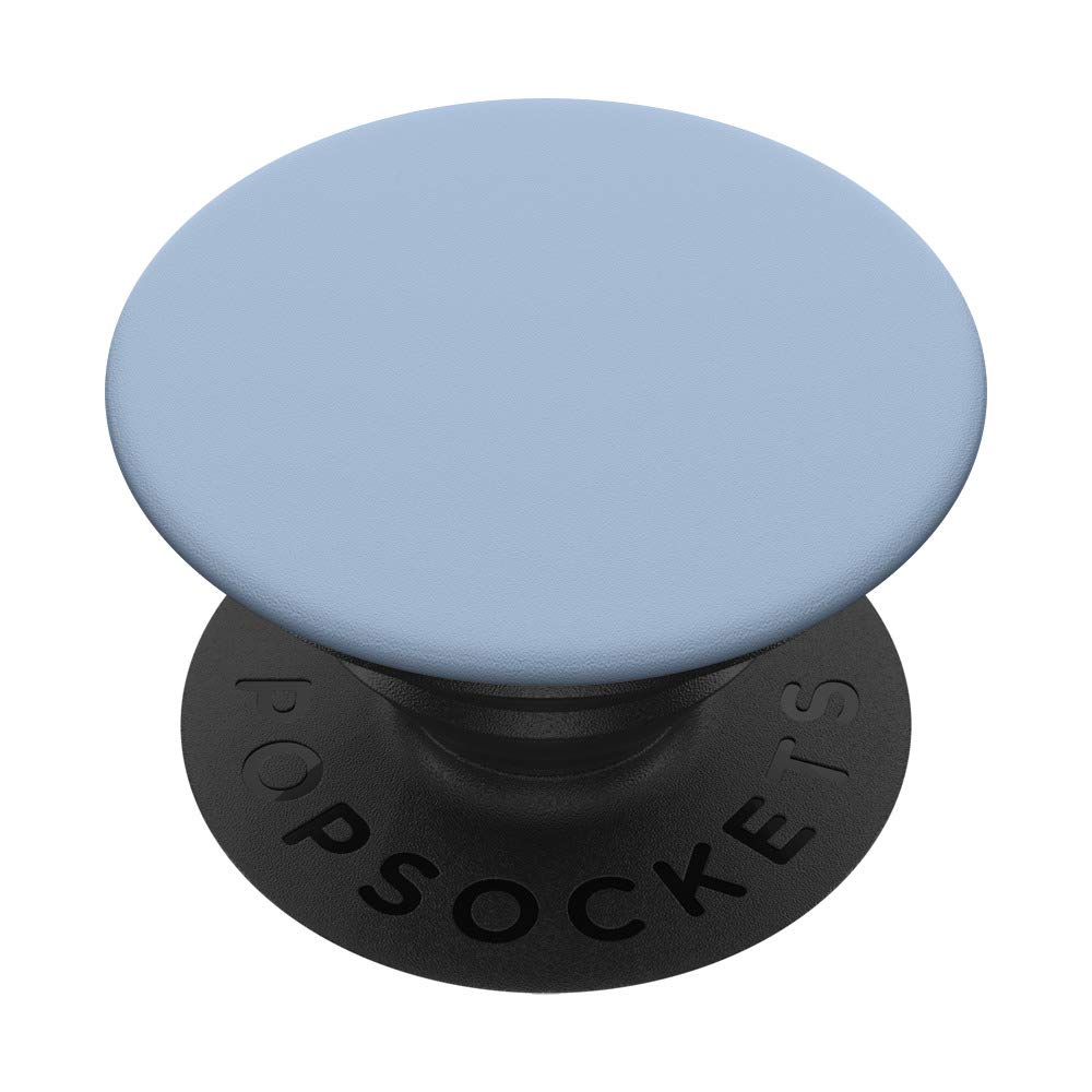 Light Blue Solid Design Phone Grip - Non-Slip Phone Holder for iPhone & Samsung - Perfect for Commuting, Gaming & Taking Selfies