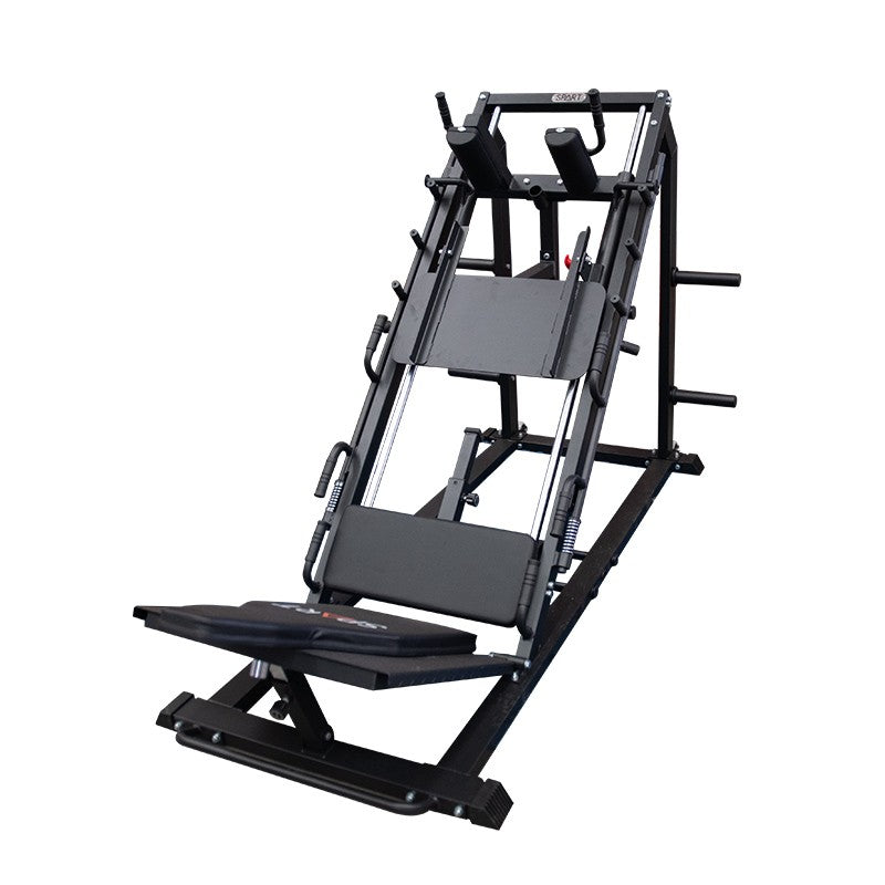 SPART Hack Squat Leg Press Machine for Home Gym - Heavy Duty Leg Workout Equipment for Strength Training & Muscle Building - Perfect for Leg Day & Lower Body Exercises