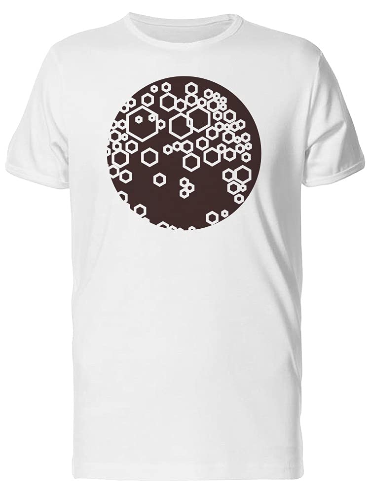 Abstract Moon Hand Drawn Graphic T-Shirt for Men - Casual Streetwear & Artistic Fashion Statement