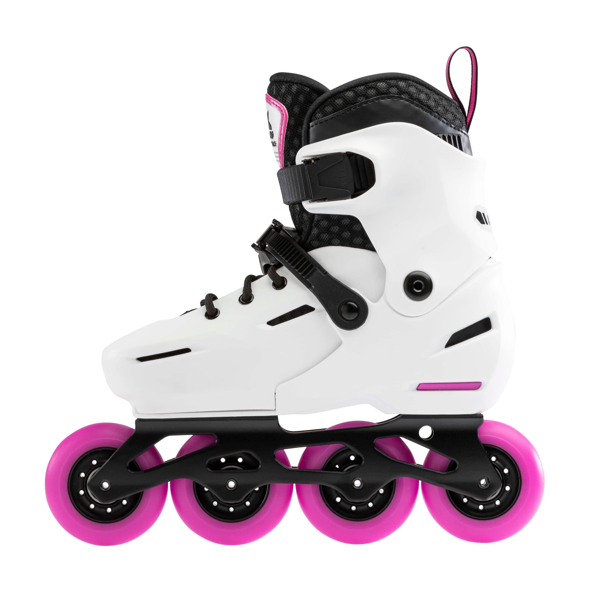 Rollerblade Apex Adjustable Fitness Inline Skates for Kids - White & Pink Junior Urban Performance Roller Skates - Perfect for Outdoor Exercise, Park Skating & Fitness Training