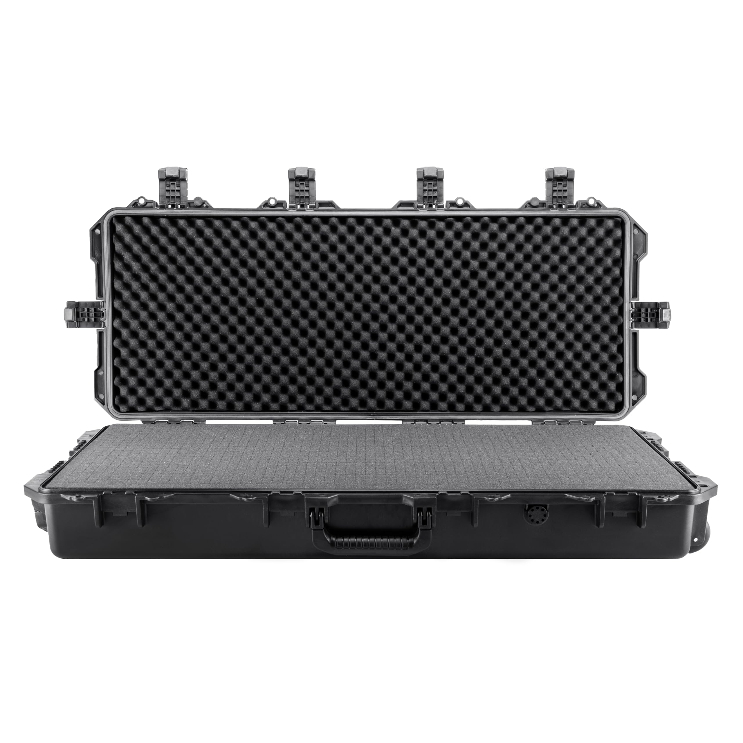 Eylar 40 Inch Premium Hard Rolling Rifle Case - Waterproof, Crushproof, Foam Lined - Perfect for Air Travel, Hunting & Firearm Storage