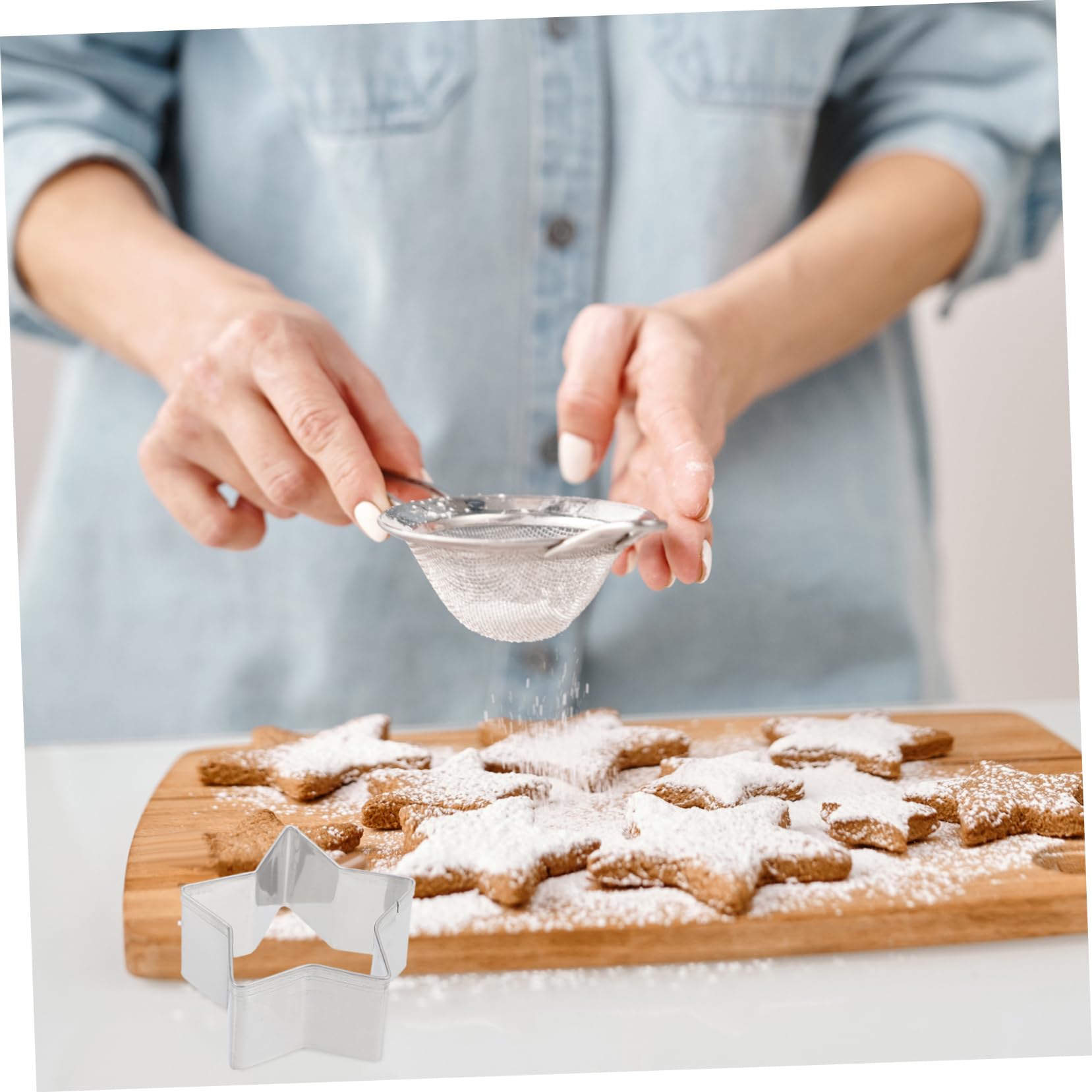 Premium Stainless Steel Baking Molds Set - 6-Piece DIY Cookie, Cake & Dessert Molds for Home Baking, Candy Making, Mousse & Pastry | Perfect for Birthday Parties, Holiday Treats & Professional Bakery Supplies