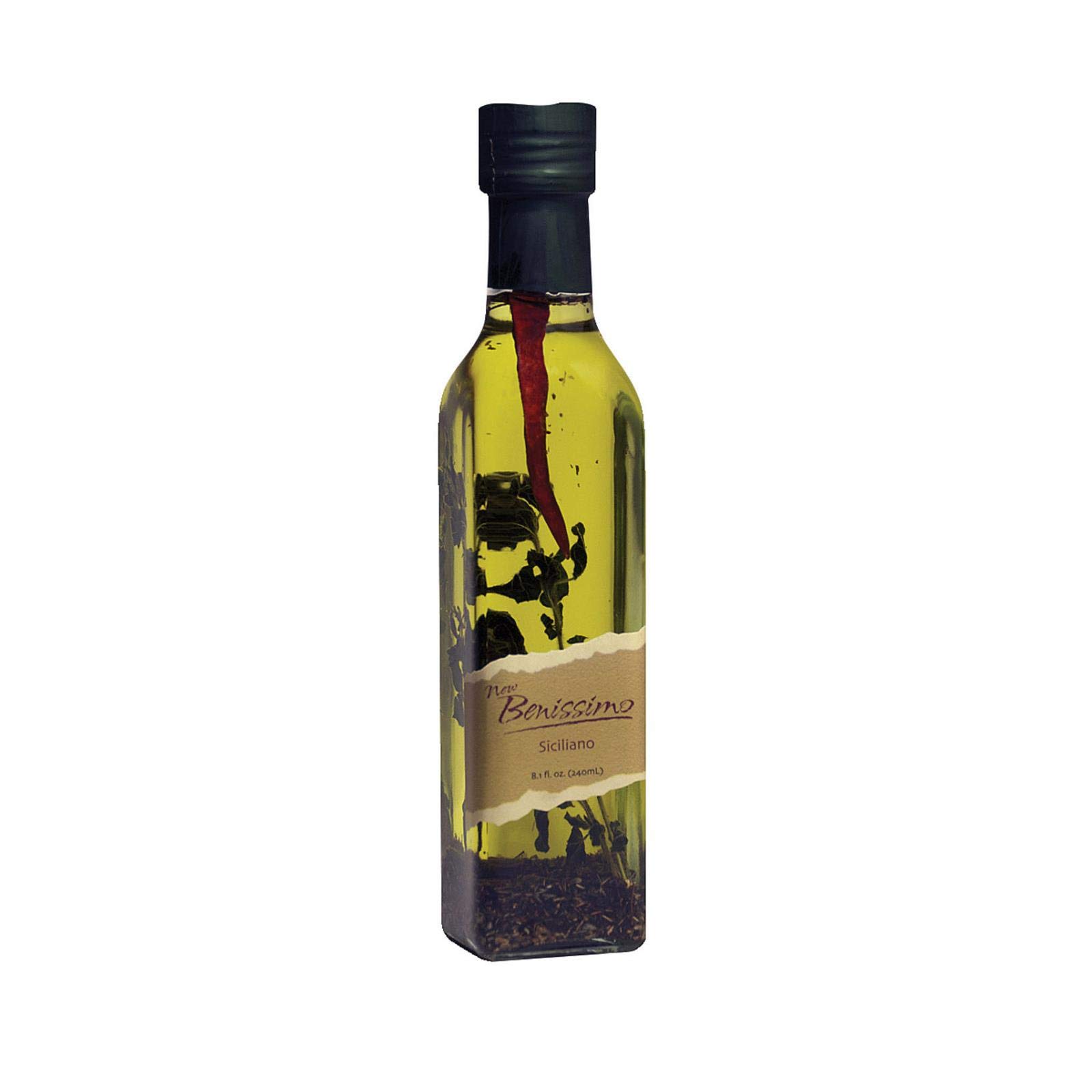 Premium Sicilian Olive Oil - Extra Virgin, Cold-Pressed, Rich Flavor for Cooking, Salads & Dipping | Benissimo Oil Olive Siciliano | Perfect for Italian Cuisine, Gourmet Recipes & Healthy Lifestyle