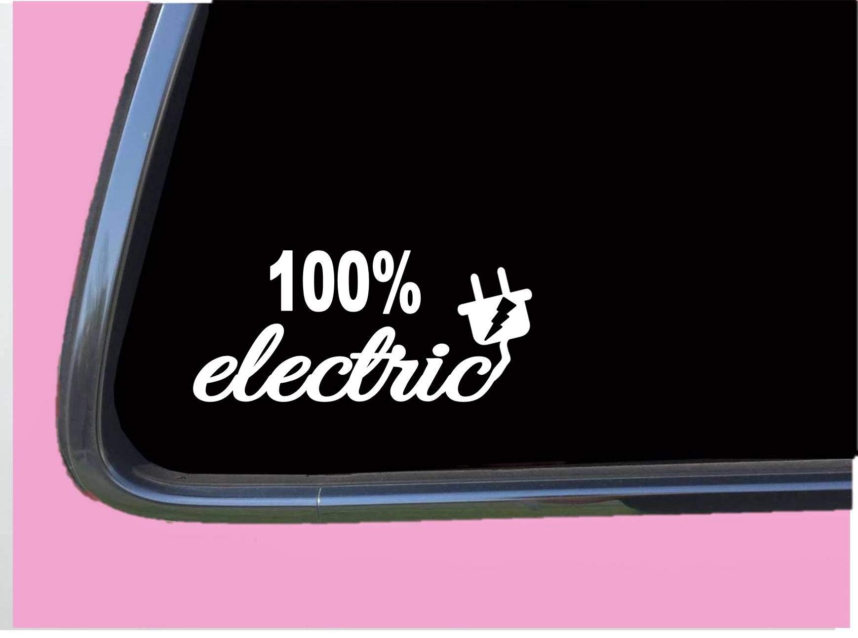 100% Electric Car Sticker Decal - TP 942 8