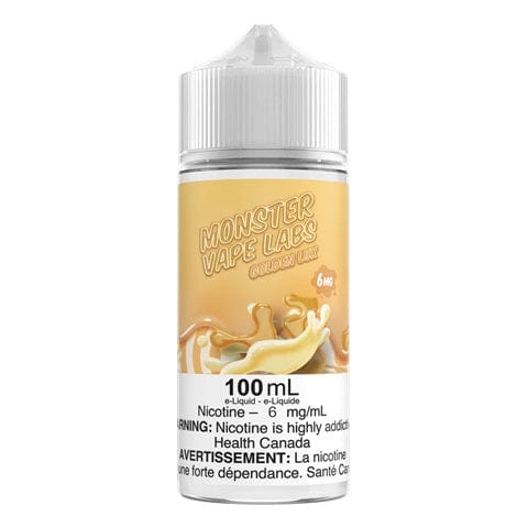 Golden Lux Monster Vape Labs E-Liquid - 100mL Premium Vape Juice for Sub-Ohm Tanks & Pod Systems - Perfect for Cloud Chasing & Flavor Enjoyment