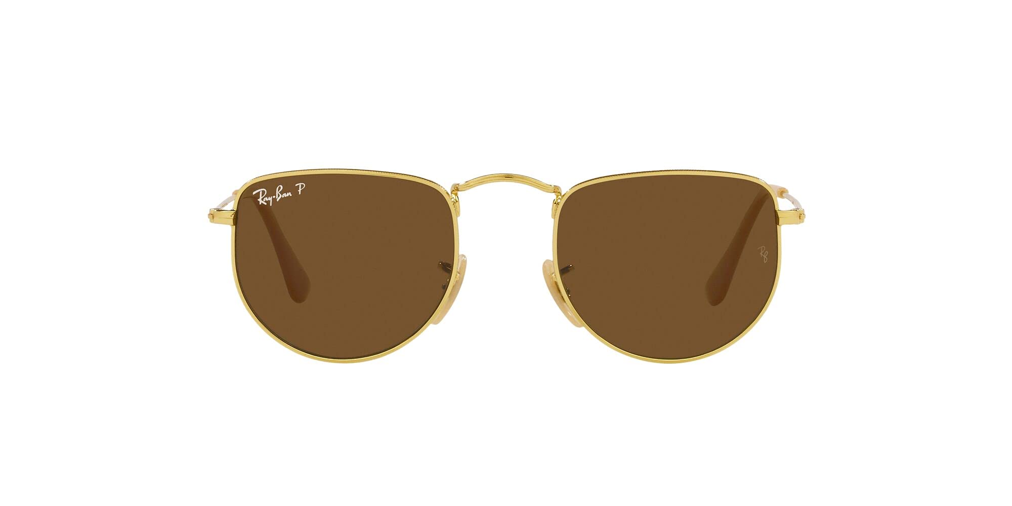 Ray-Ban RB3958 Elon Round Polarized Sunglasses for Men & Women - UV Protection, Classic Aviator Style - Perfect for Driving, Outdoor Activities & Fashion