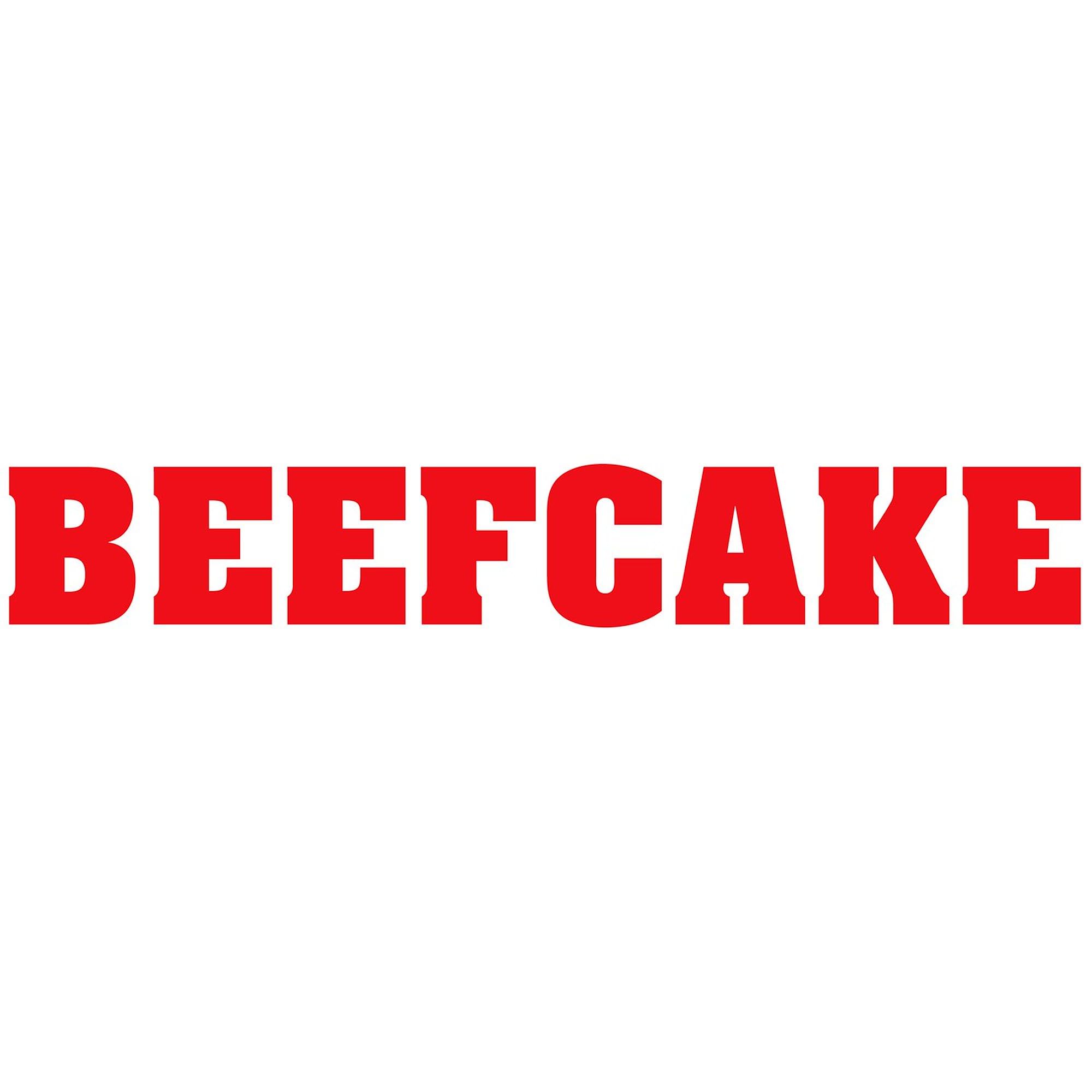 Beefcake Oval Sticker for Cars & Bumpers - Durable Vinyl Decal