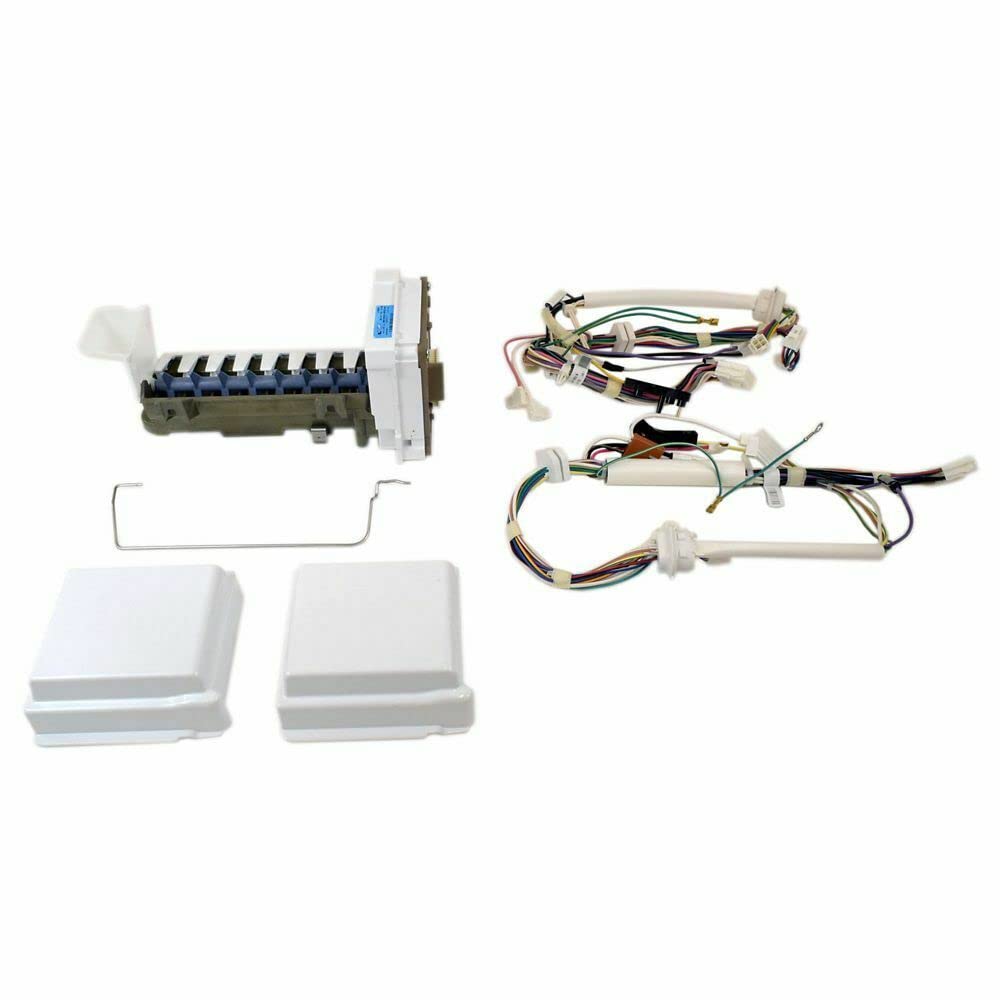 Genuine OEM Refrigerator Ice Maker Replacement Part W10882923 - Compatible with Major Brands, DIY Repair Kit for Home Appliance Maintenance
