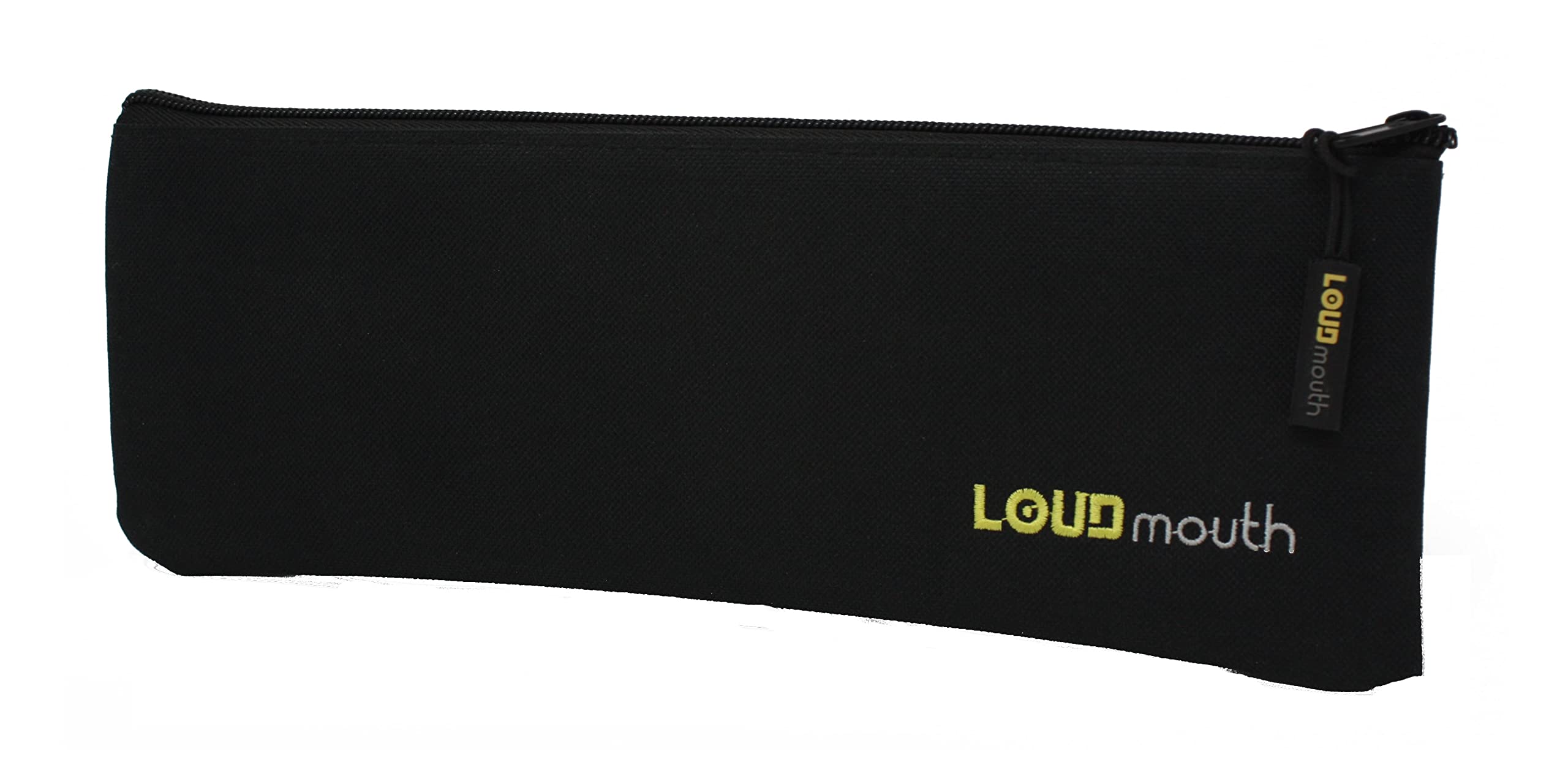 LOUDmouth Large Wireless Microphone Pouch with Zipper - 12.5 x 4 Inches Durable Mic Storage Bag (1 Pack) | Perfect for Stage Performances, Studio Recordings & Travel Protection