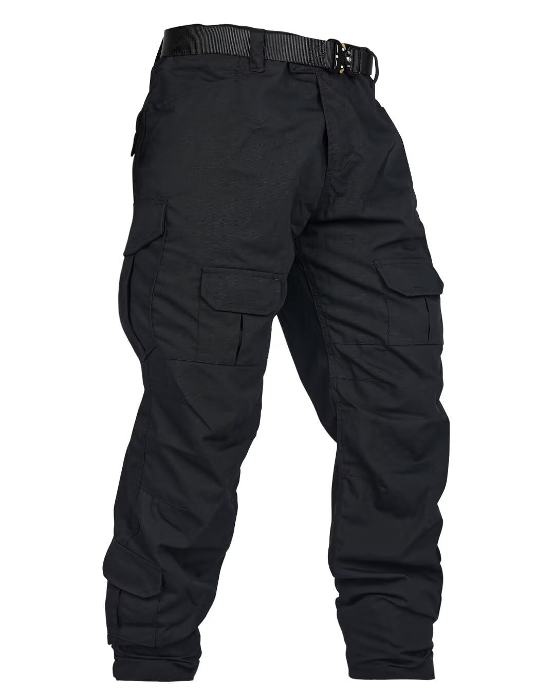 AKARMY Men's Camo Cargo Hiking Pants - Lightweight Quick-Dry Outdoor Work Pants with Multiple Pockets for Camping, Travel & Casual Wear