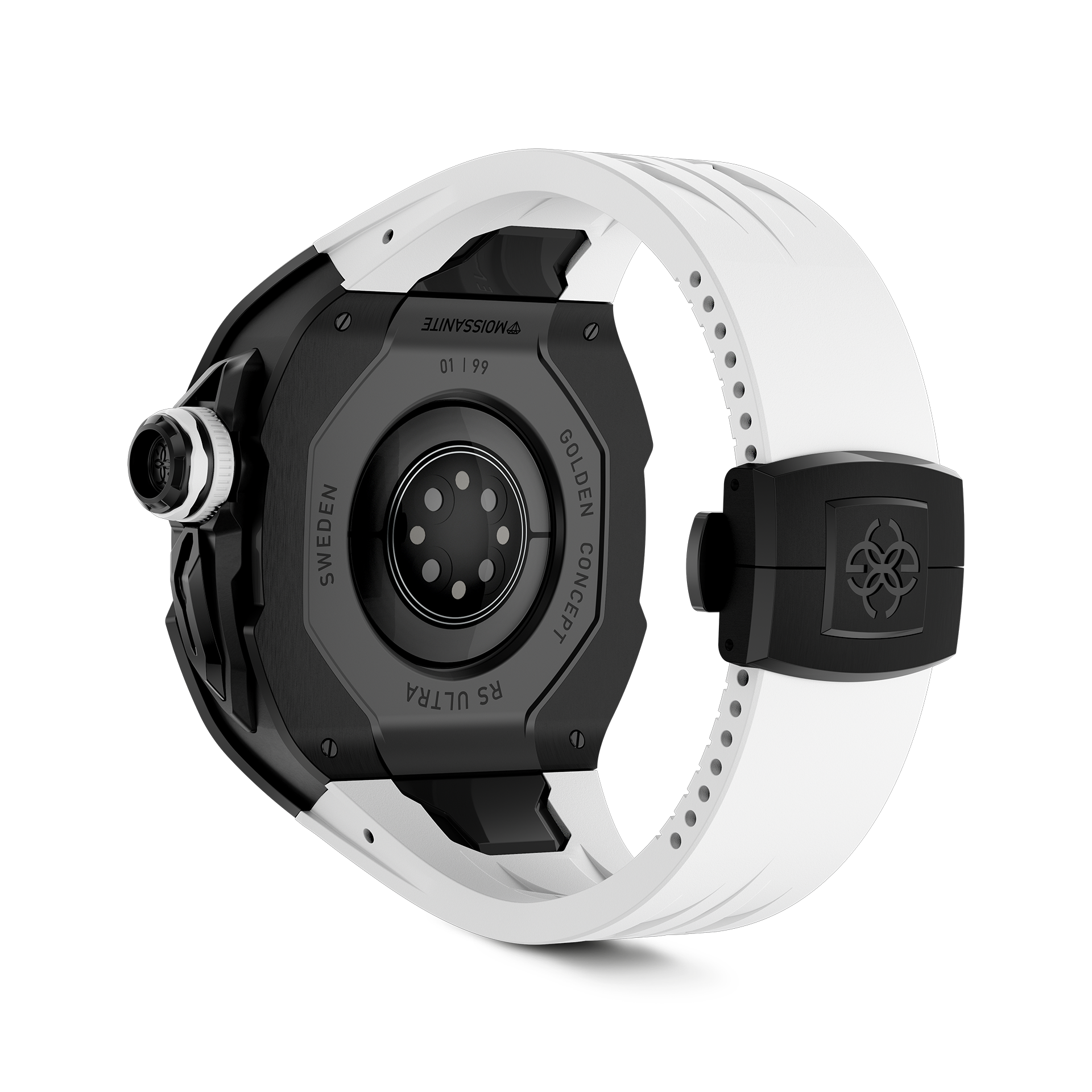 Premium Apple Watch Case with Onyx Stone Design - RSTIII49 - Durable Protection for Workouts, Outdoor Activities & Daily Wear