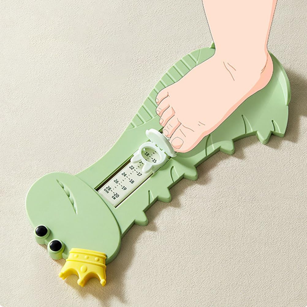 Kisangel Kids Foot Measuring Device - Accurate Shoe Size Tool for Toddlers & Children | Home Use Baby Foot Sizer Ruler | Perfect for Online Shoe Shopping & Pediatric Measurements