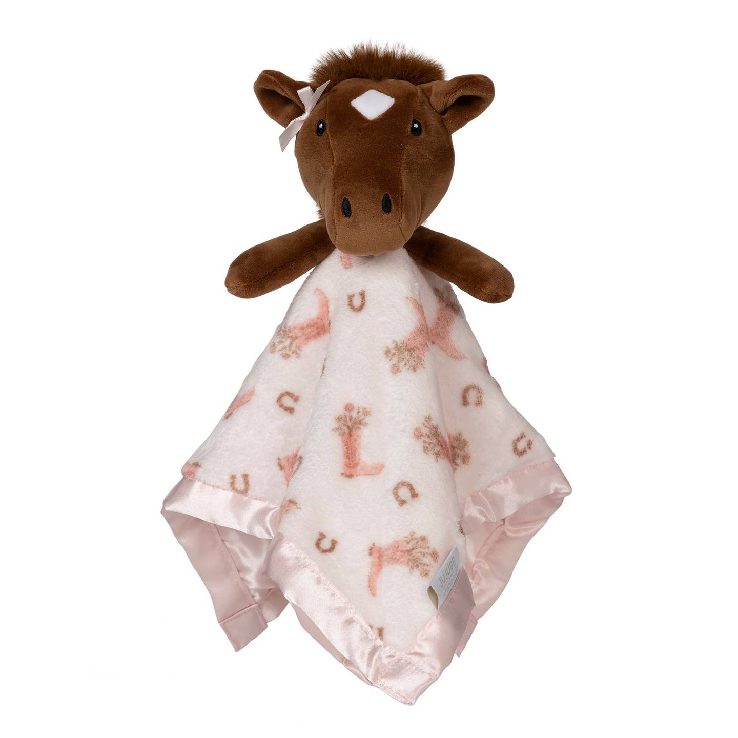 Bloomin' Boot Security Blanket - Soft & Comfortable Baby Blanket for Newborns & Toddlers - Perfect for Nursery, Stroller, and Travel Use