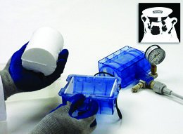 Frigimat Cub Dry Ice Maker Machine - Portable & Fast Freezing for Home, Camping, and Science Experiments